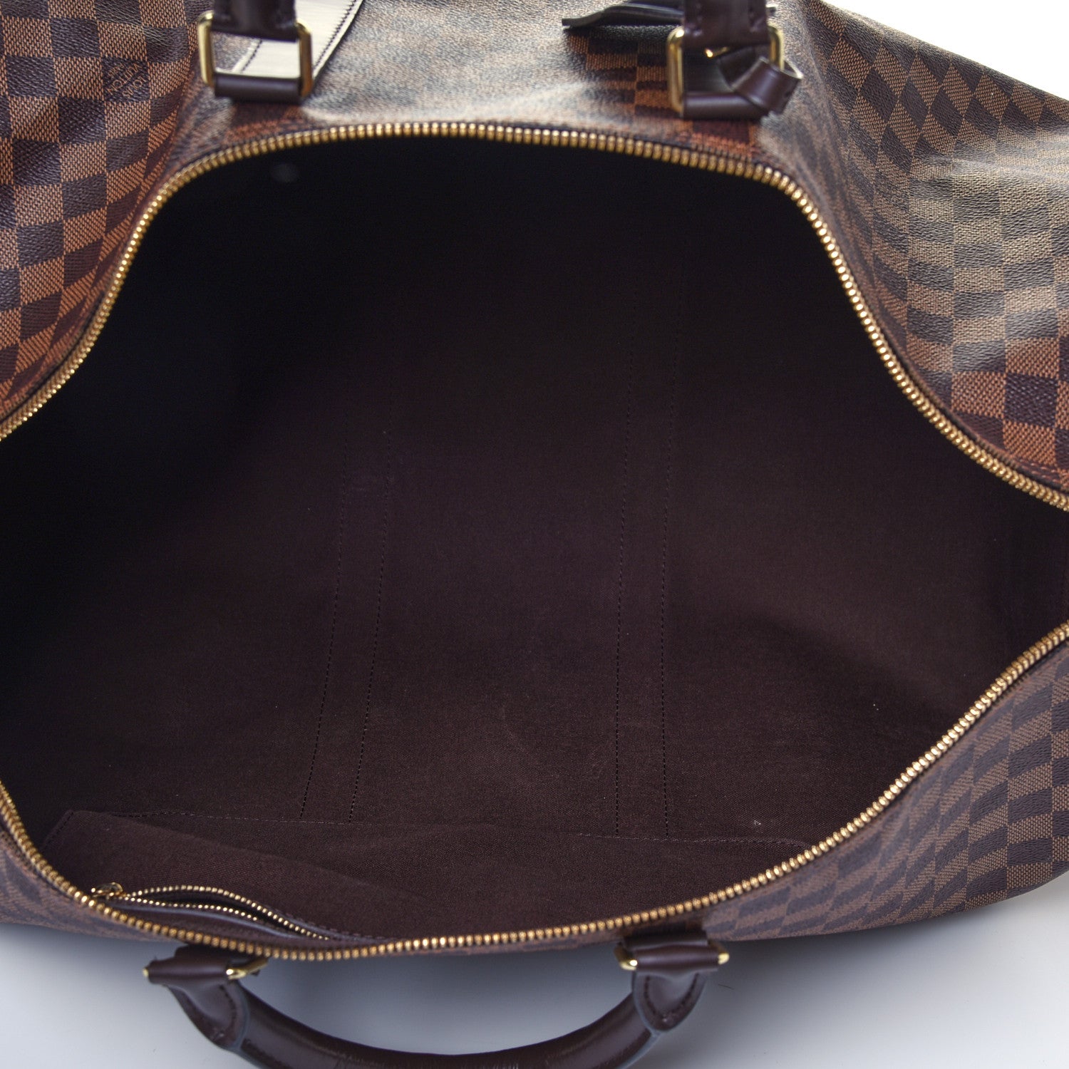 Louis Vuitton Damier Ebene Keepall Bandouliere 55 9 of 27