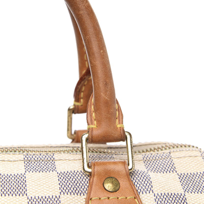Louis Vuitton Damier Azur Speedy 25 16 of 18