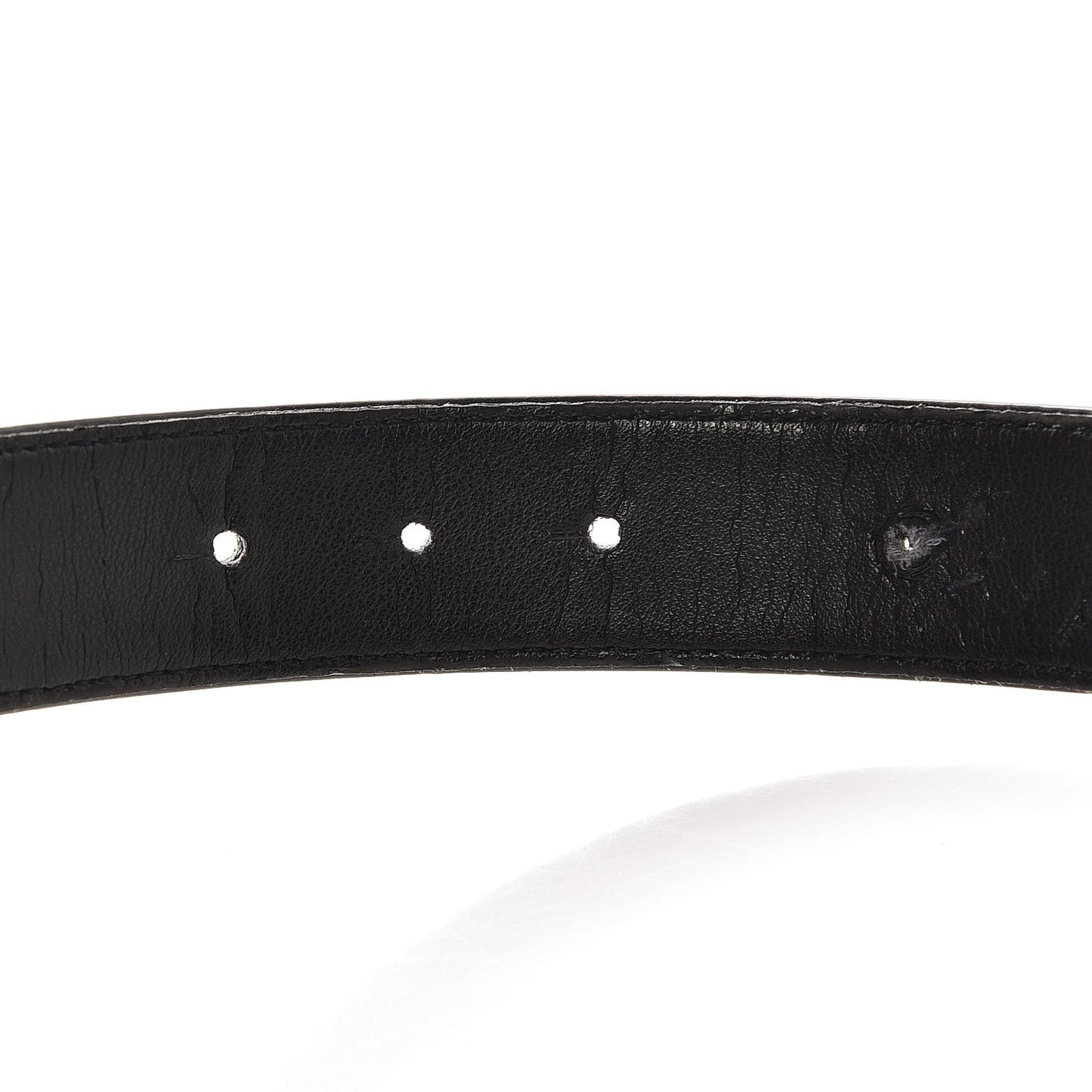 Patent Resin CC Belt 80 32 Black Multicolor