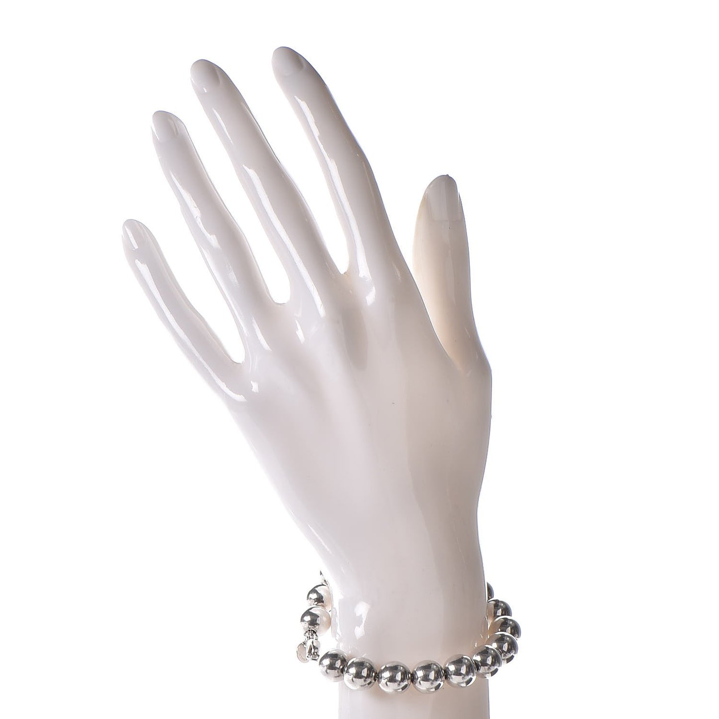 Sterling Silver 10mm HardWear Ball Bracelet