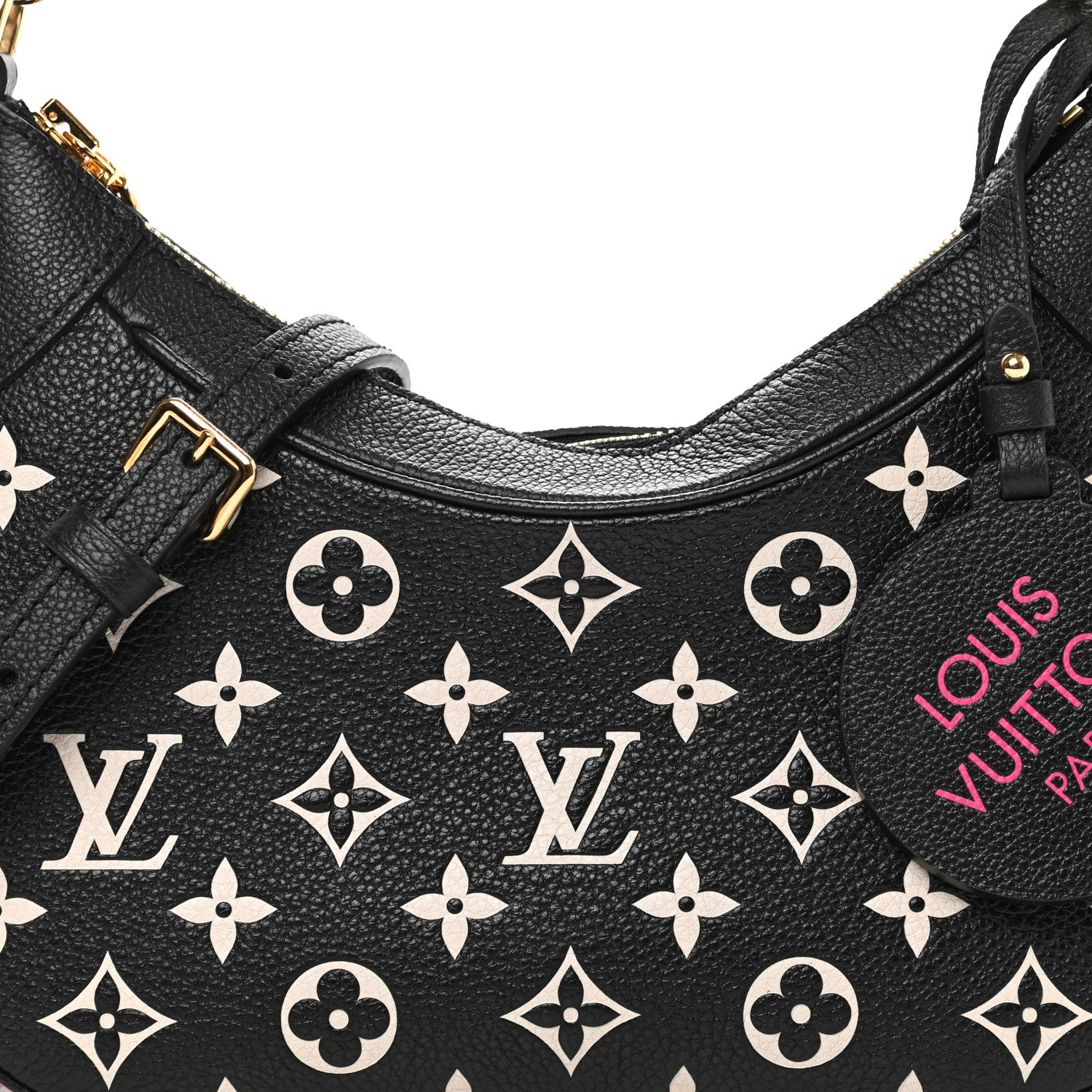 Louis Vuitton Empreinte Monogram Spring in the City Bagatelle NM Black White Pink 7 of 9