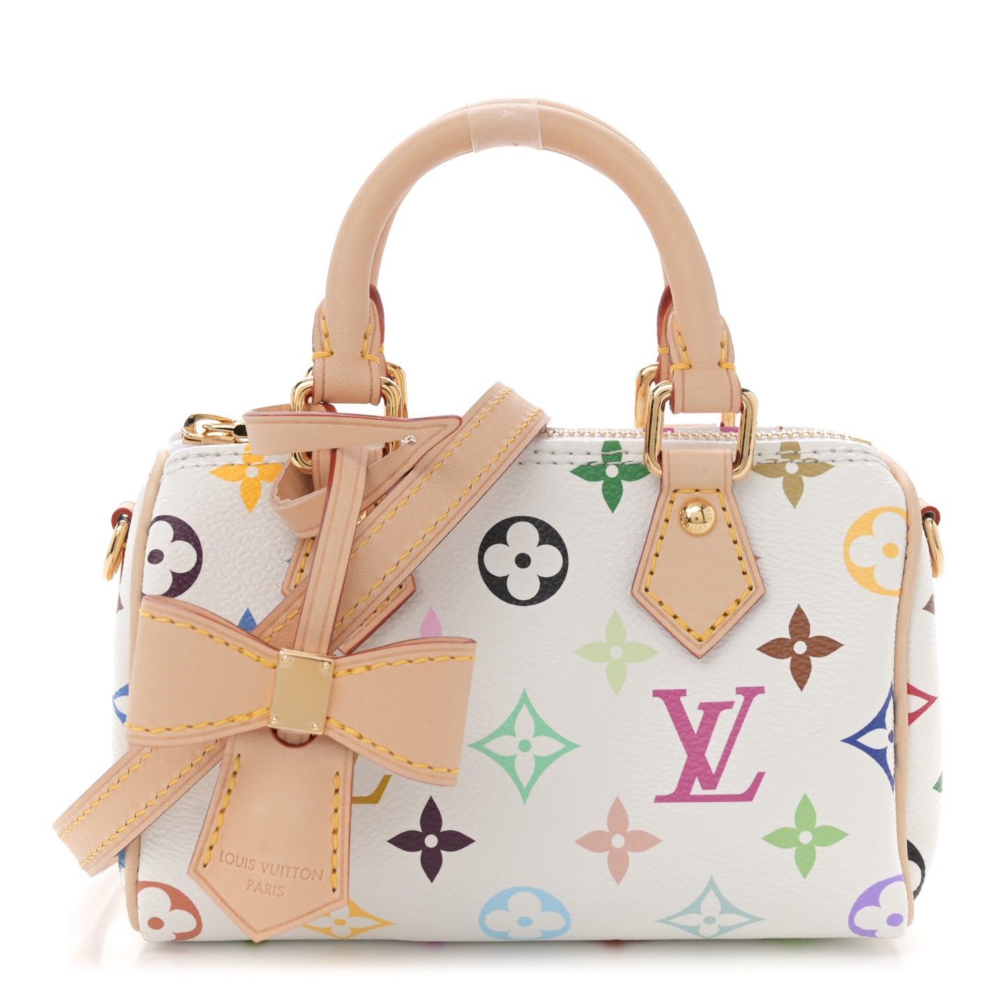 LV X TM Monogram Multicolor Nano Speedy White