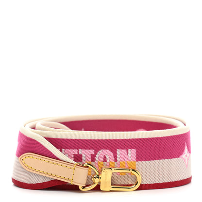 Louis Vuitton Jacquard Speedy Bandouliere 20 Shoulder Strap Fuchsia 1 of 4