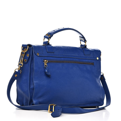 Proenza Schouler Lambskin Medium PS1 Satchel Royal Blue 3 of 15