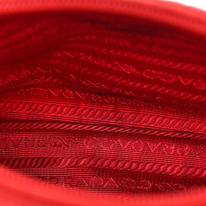 Prada Tessuto Nylon Mini Re-Edition 2000 Bag Rosso 10 of 19
