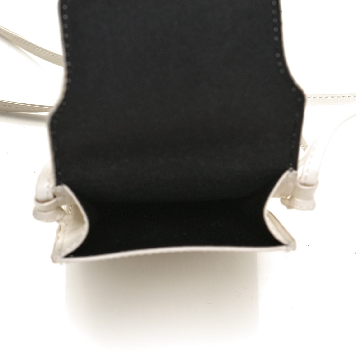 Celine Calfskin St Tropez Sunglasses Pouch White 5 of 8