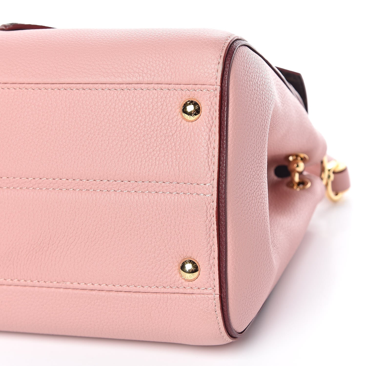 Louis Vuitton Grained Calfskin Monogram Double V Rose Poudre 9 of 12