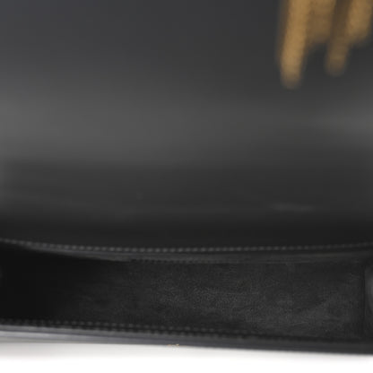 Saint Laurent Smooth Calfskin Medium Classic Monogram Kate Tassel Satchel Grey 5 of 9