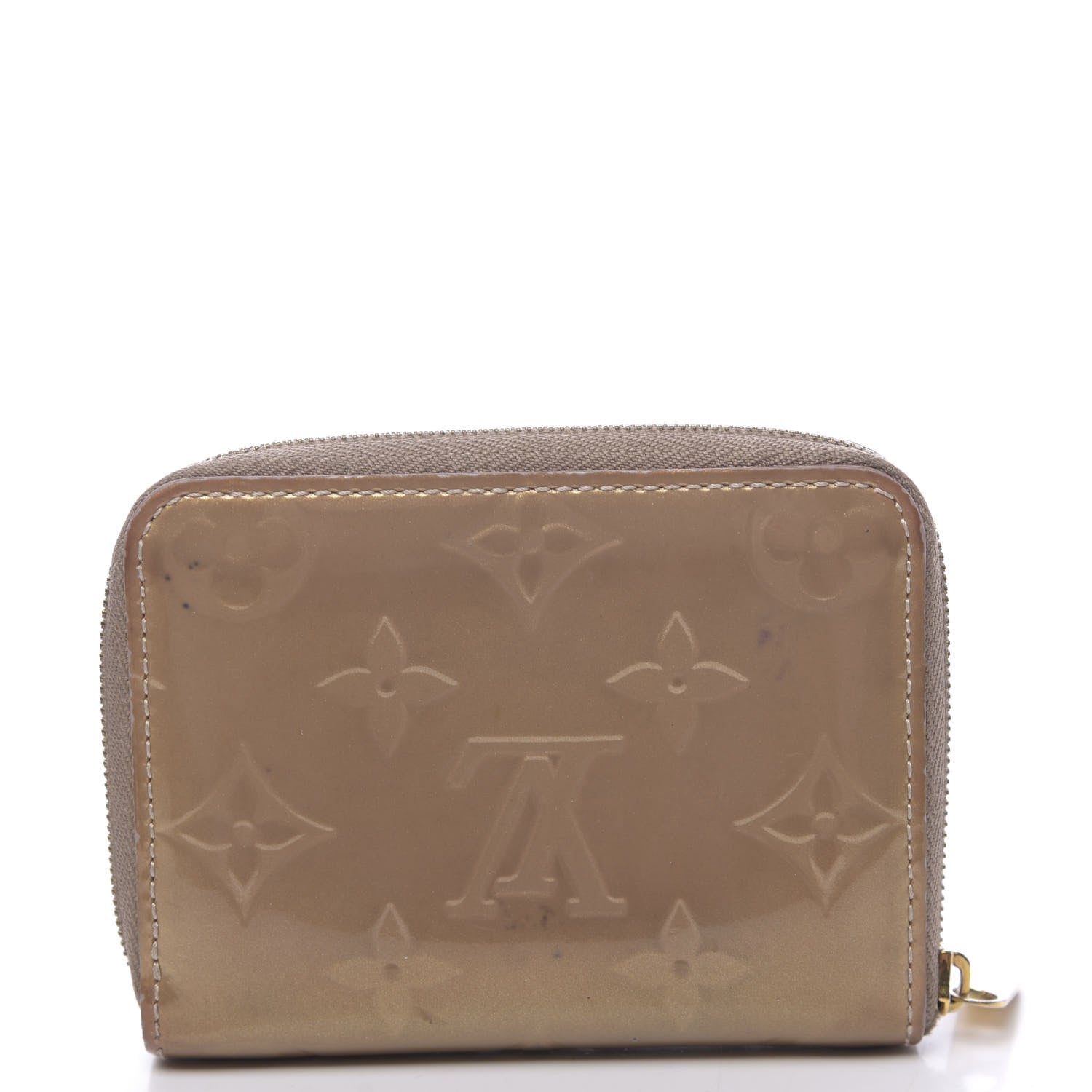 Louis Vuitton Vernis Zippy Coin Purse Beige Poudre 10 of 10