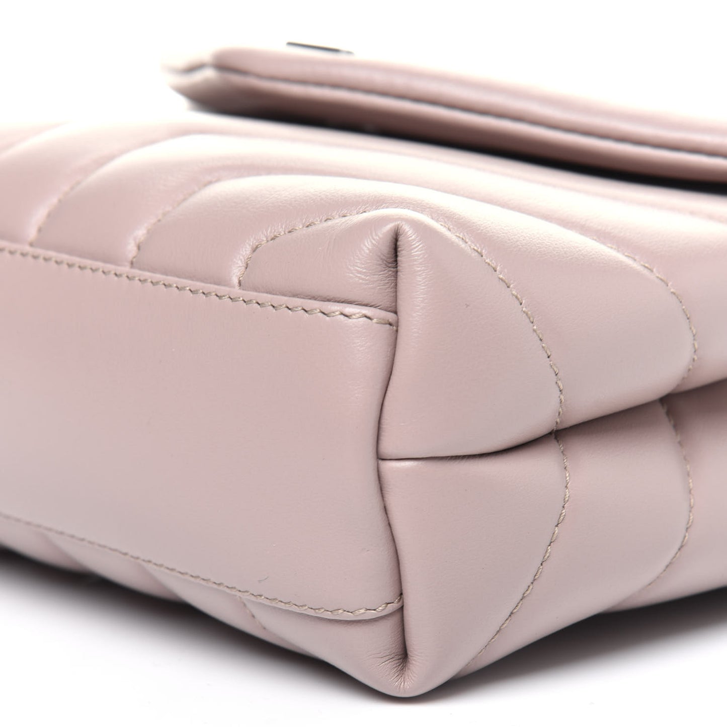 Calfskin Y Quilted Monogram Toy Loulou Crossbody Bag Light Natural
