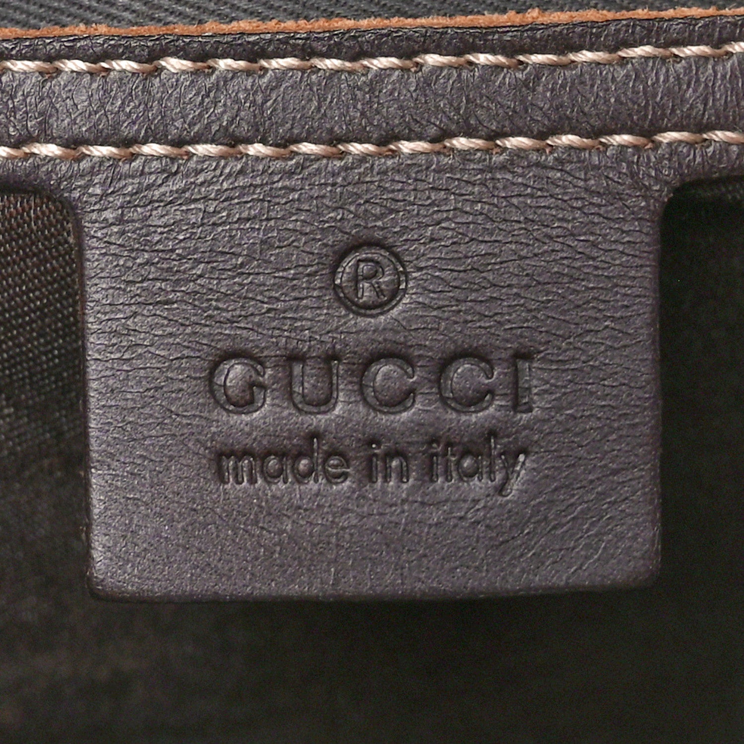 Gucci GG Supreme Monogram Medium Flat Messenger Bag Dark Brown 7 of 10