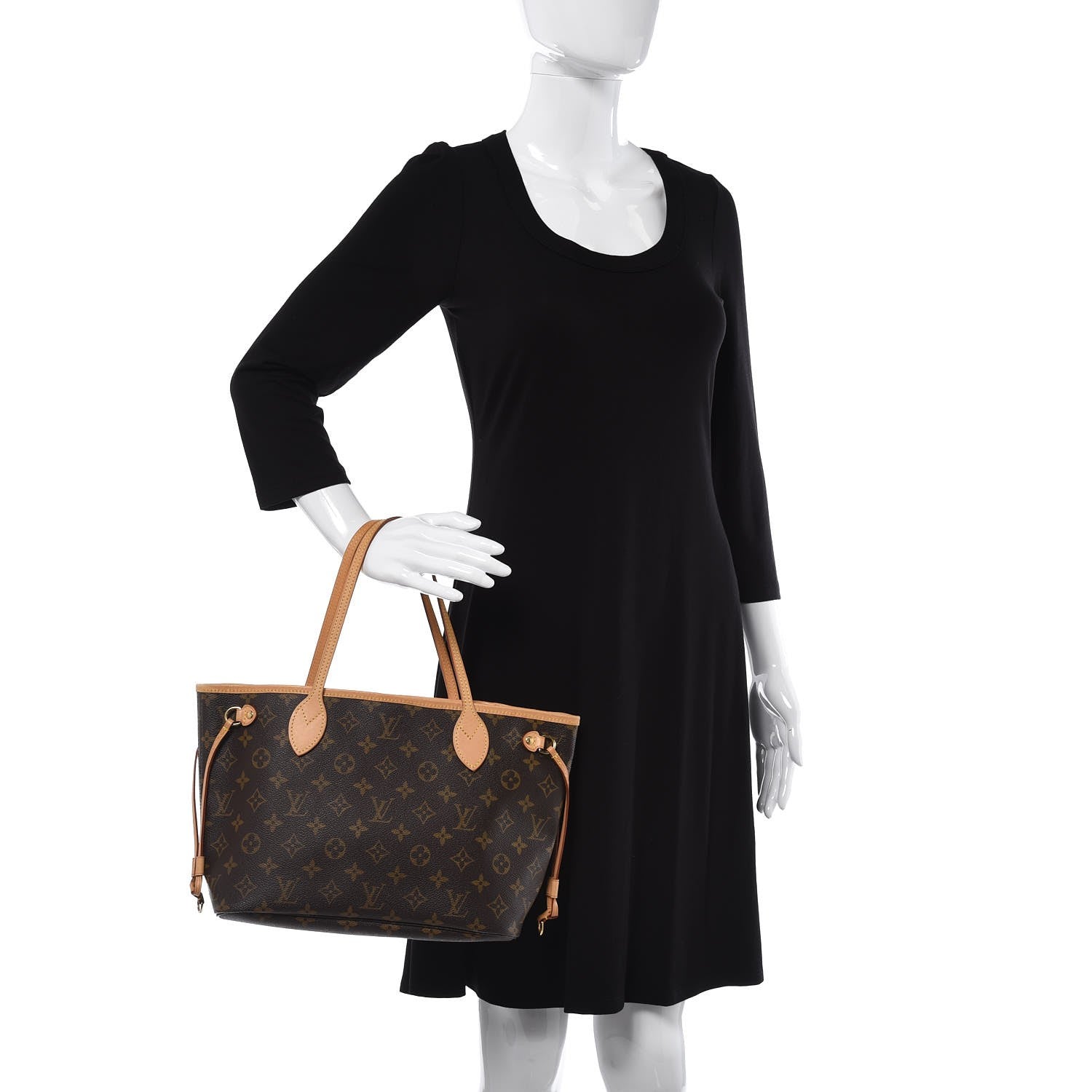 Louis Vuitton Monogram Neverfull PM 2 of 11