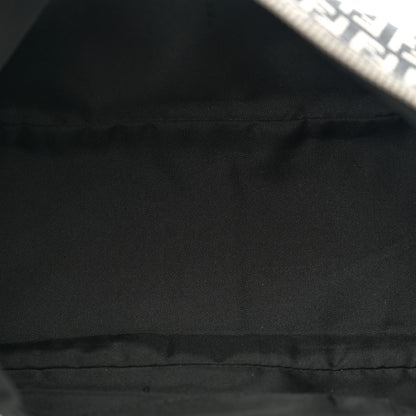 Fendi Zucchino Vitello Pochette Black White 5 of 10