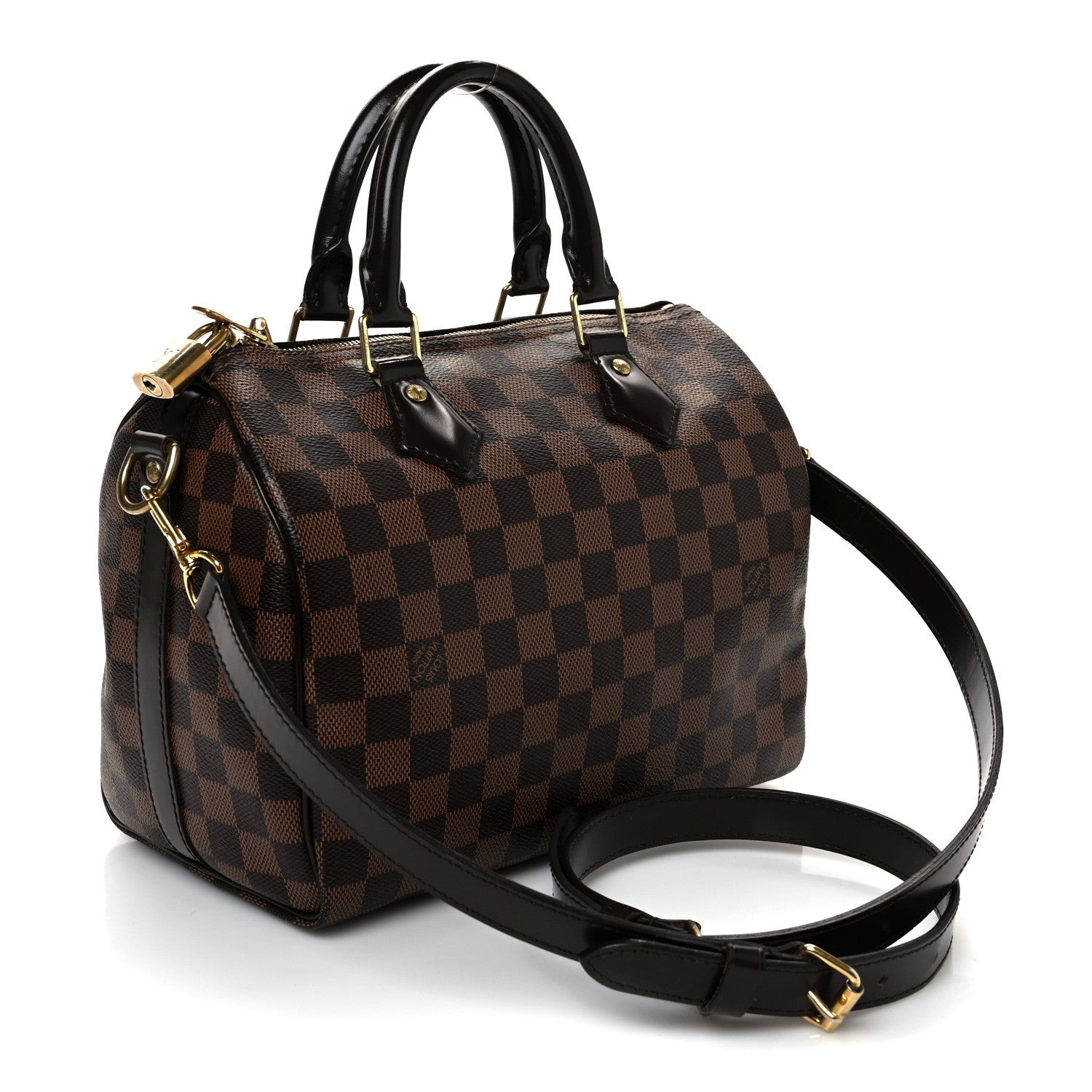 Louis Vuitton Damier Ebene Speedy Bandouliere 25 3 of 16