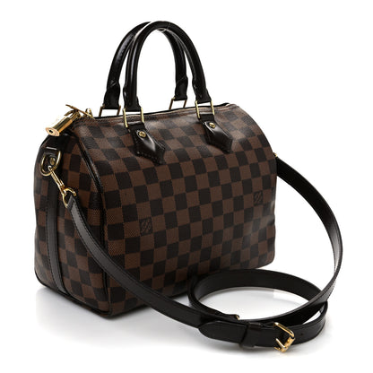 Louis Vuitton Damier Ebene Speedy Bandouliere 25 3 of 16
