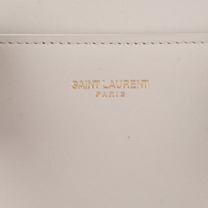 Saint Laurent Calfskin Classic Duffle 6 Dove White 6 of 9