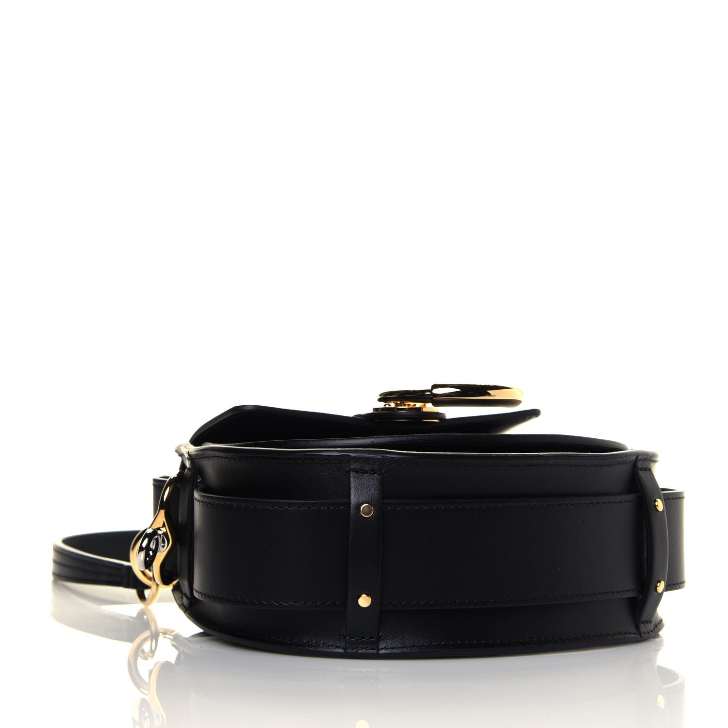 Chloe Calfskin Small Tess Bag Black 3 of 4