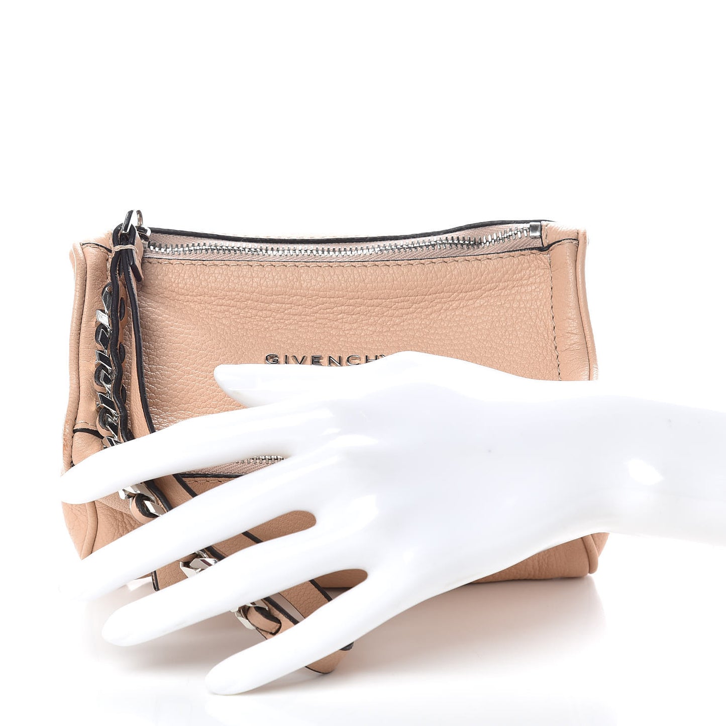 Sugar Goatskin Pandora Wristlet Old Pink
