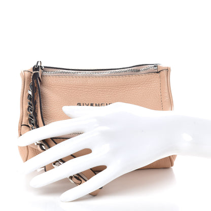 Givenchy Sugar Goatskin Pandora Wristlet Old Pink 2 of 15