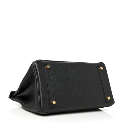 Hermes Togo Birkin 30 Black 4 of 11