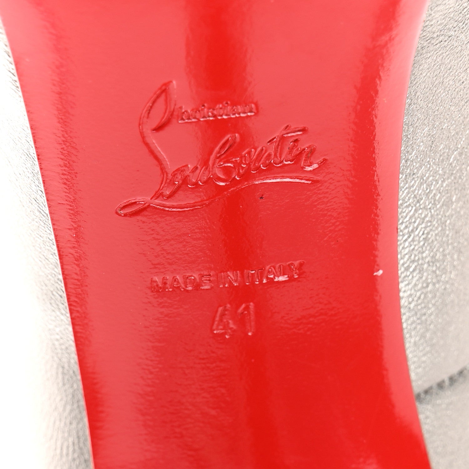Christian Louboutin Nappa Vendome 120 Pumps 41 Anthracite 6 of 13