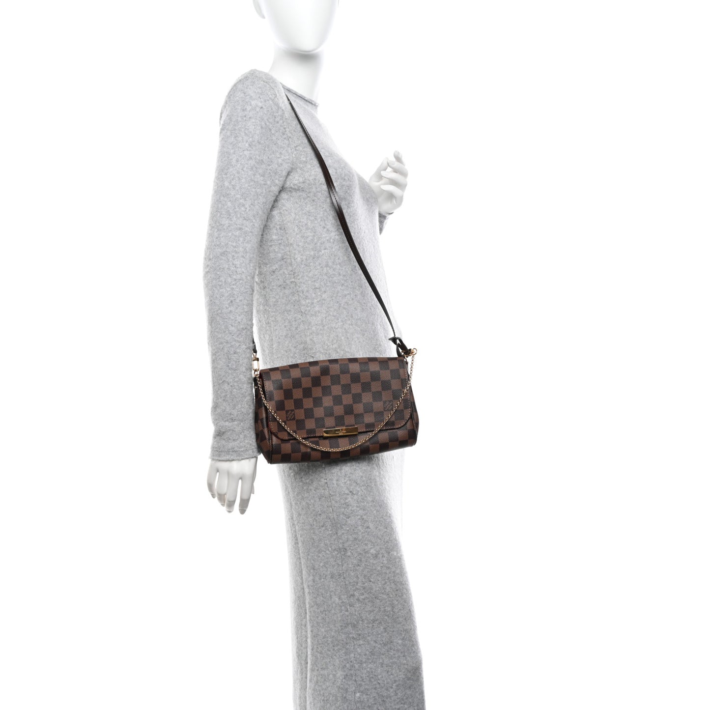 LOUIS VUITTON Damier Ebene Favorite MM