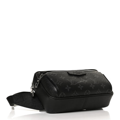 Louis Vuitton Taiga Monogram Outdoor Bumbag Black 4 of 14