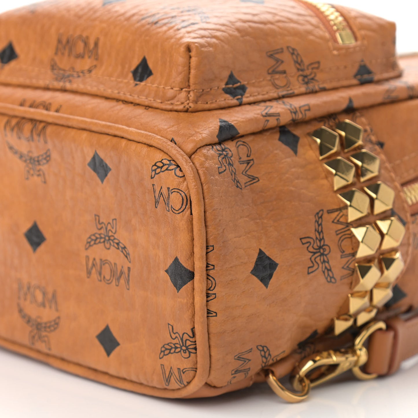 Visetos Side Stud X-Mini Stark Bebe Boo Backpack Cognac