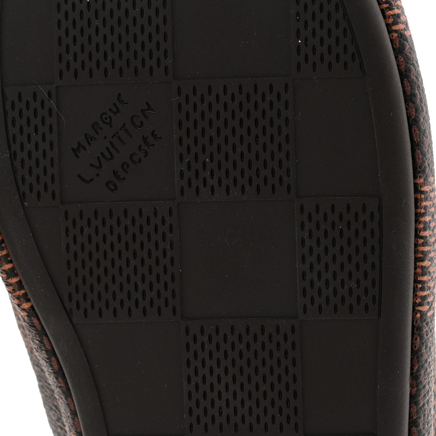 Louis Vuitton Damier Ebene Palace Slippers 35 Mocha 7 of 10