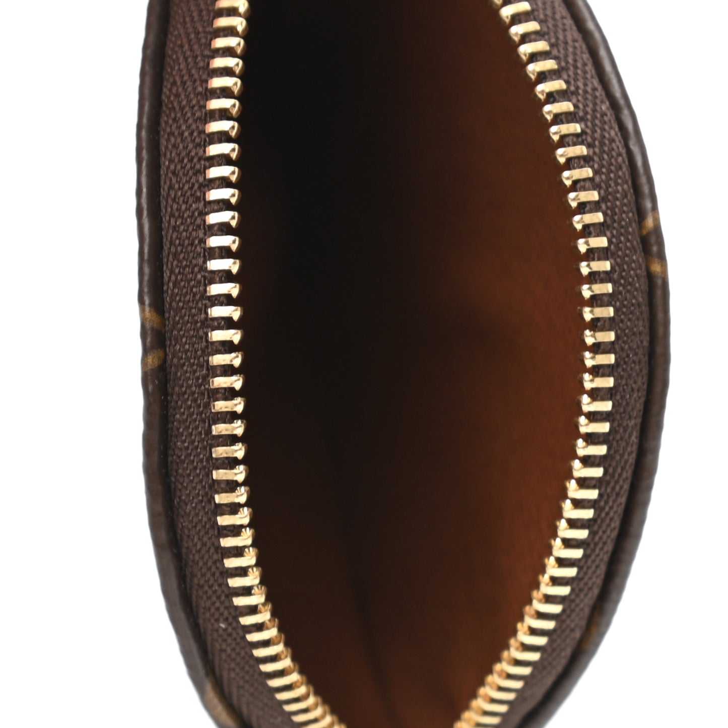 Monogram Round Coin Purse