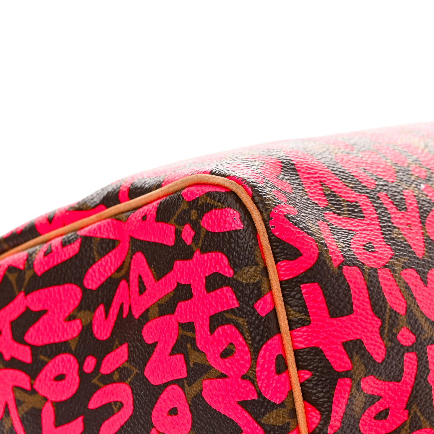 Louis Vuitton Monogram Graffiti Speedy 30 Fuchsia 11 of 15