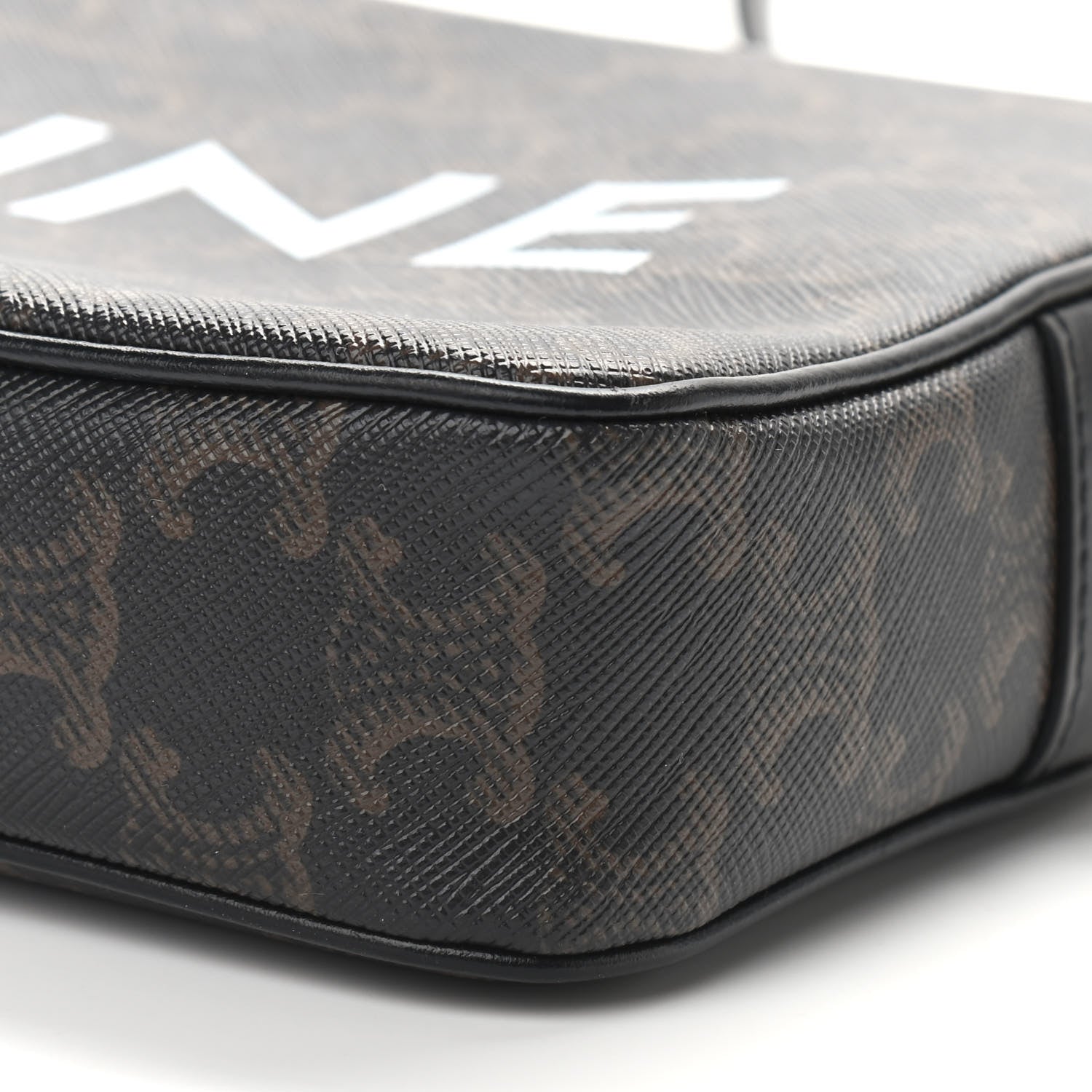 Celine Triomphe Canvas Medium Messenger Bag Black 9 of 9
