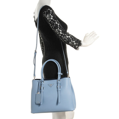 Prada Saffiano Cuir Double Handle Tote Astrale 2 of 10