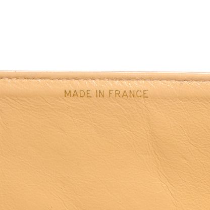 Chanel Embossed Leather XL Jumbo Flap Natural 7 of 9