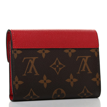 Louis Vuitton Monogram Pallas Compact Wallet NM Cerise 3 of 7