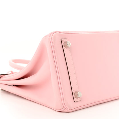 Hermes Swift Birkin 25 Rose Sakura 9 of 10