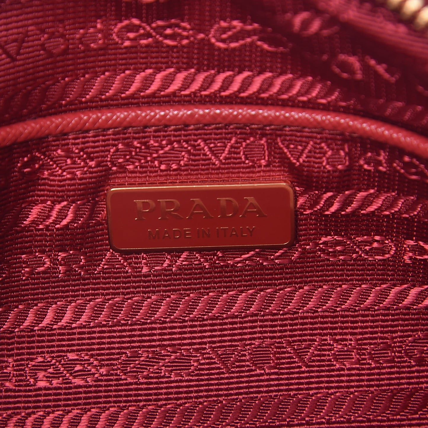 Saffiano Lux Belt Bag Fuoco
