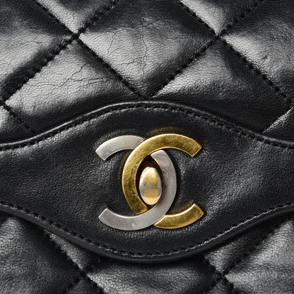 Chanel Lambskin Medium Double Flap Black 11 of 15
