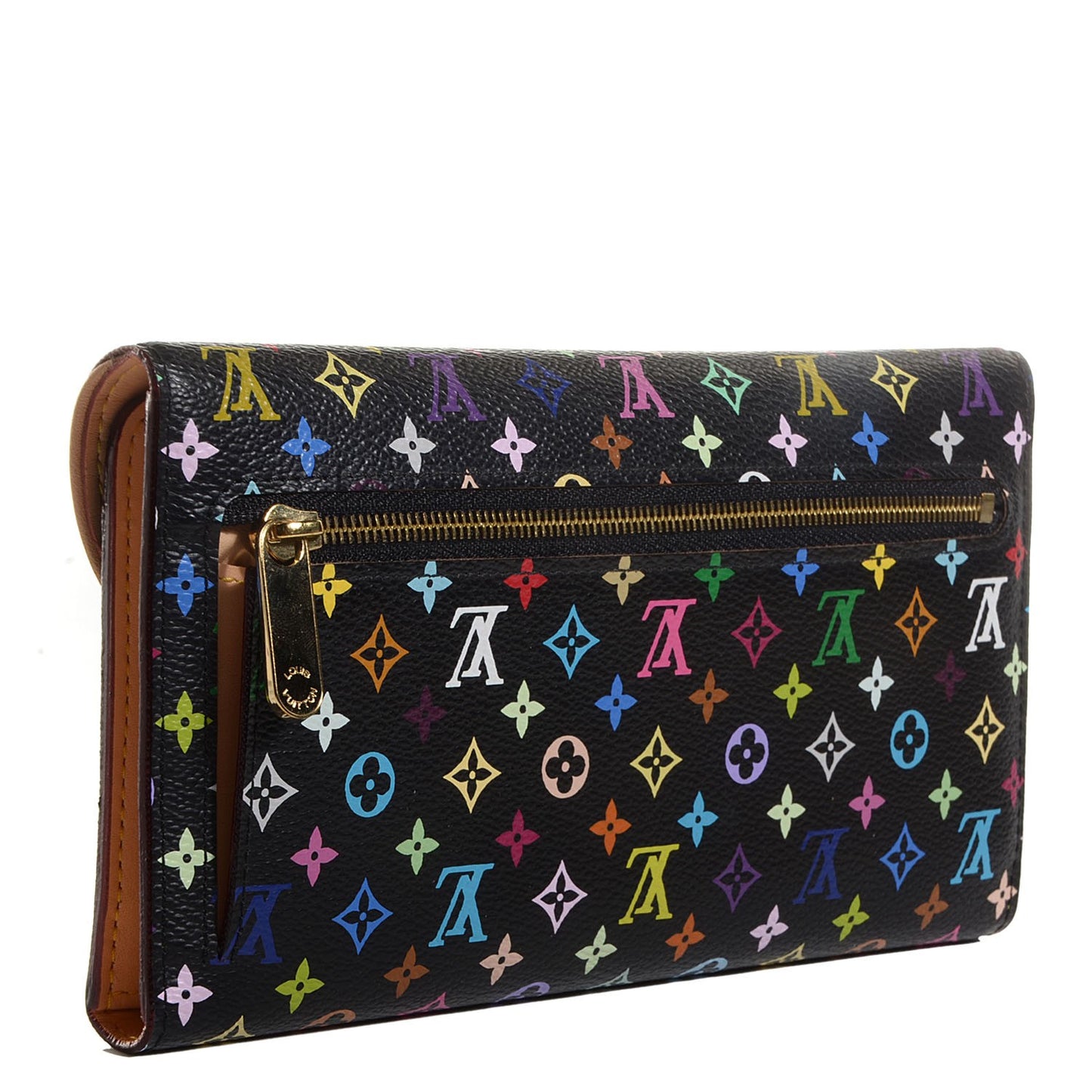 Monogram Multicolor Eugenie Wallet Black