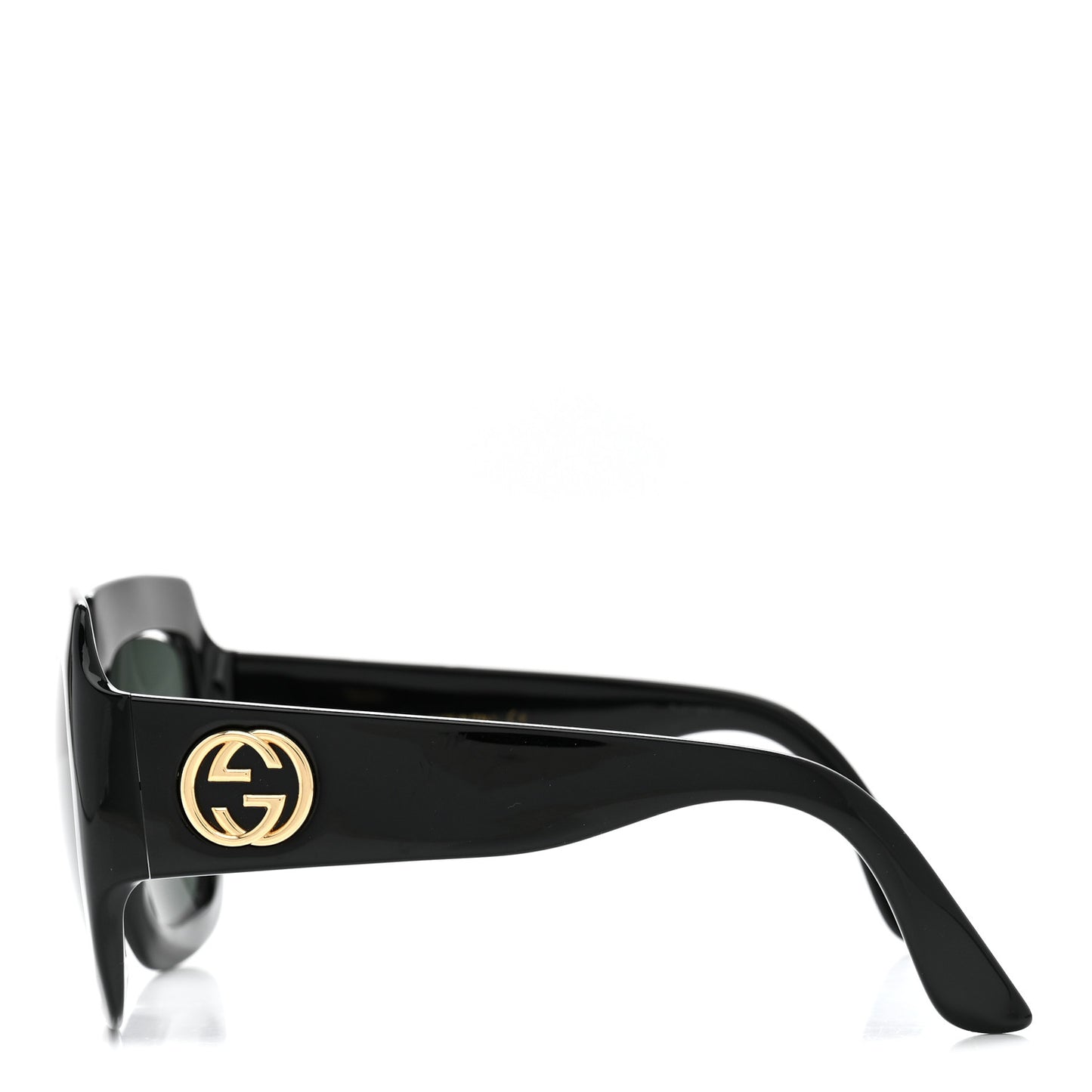 Acetate Square Frame Sunglasses GG0053S Black