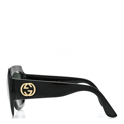 Gucci Acetate Square Frame Sunglasses GG0053S Black 3 of 7