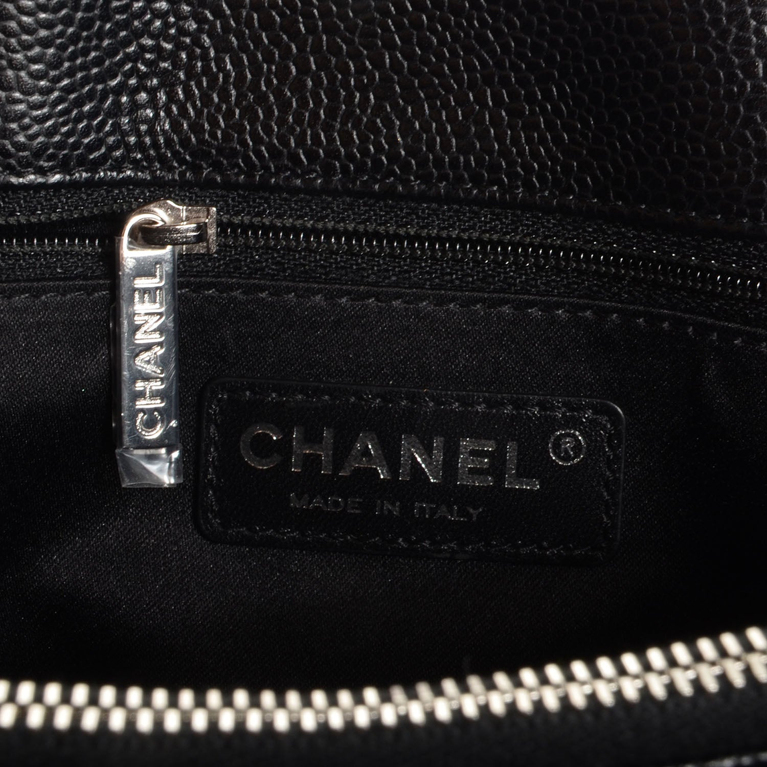 Chanel Caviar Grand Shopping Tote GST Black 8 of 9