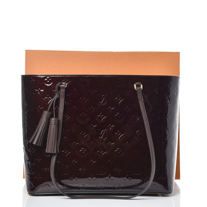 Louis Vuitton Vernis Long Beach MM Amarante 9 of 9