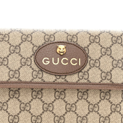 Gucci GG Supreme Monogram Neo Vintage Web Belt Bag Brown 7 of 10