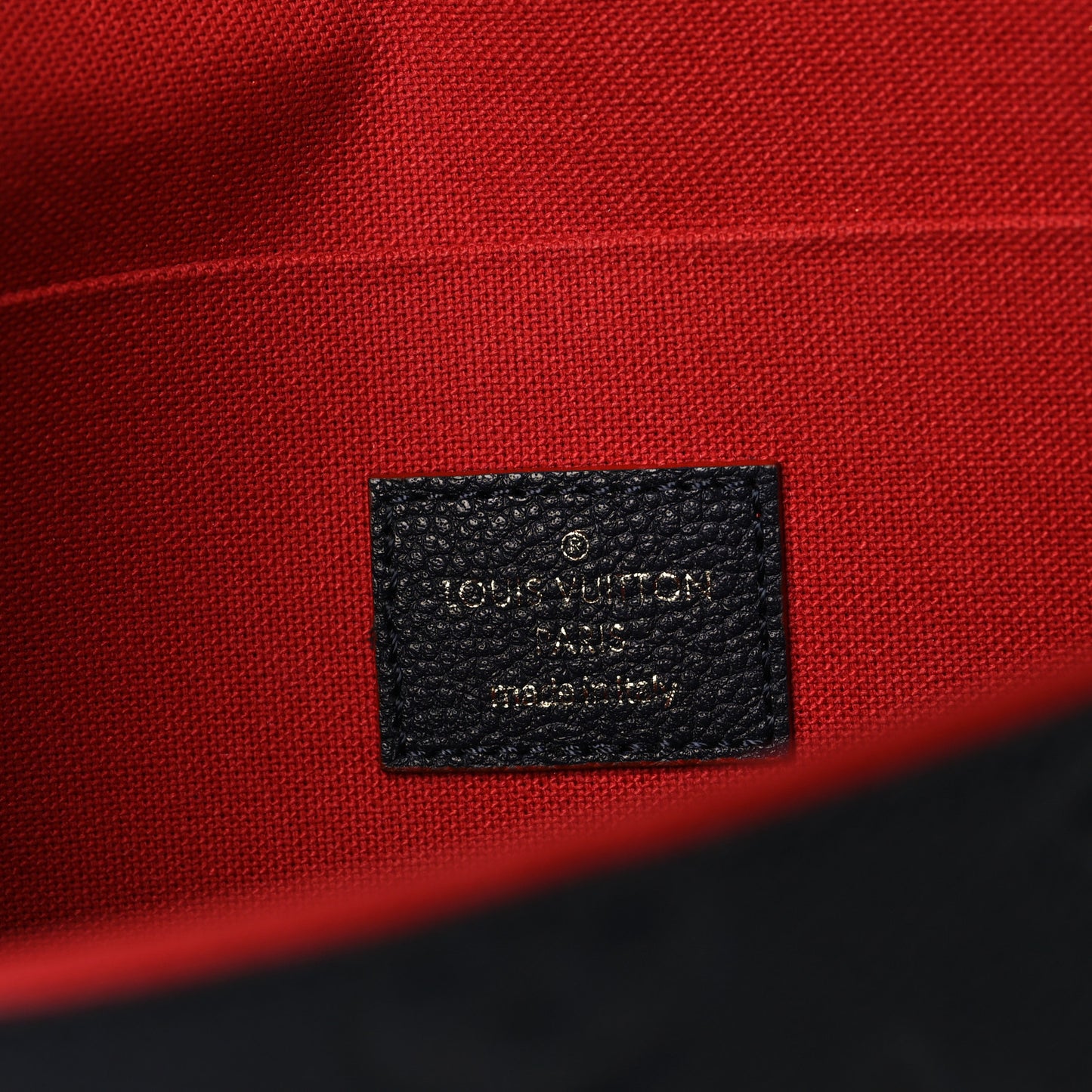 Empreinte Pochette Felicie Chain Wallet Marine Rouge