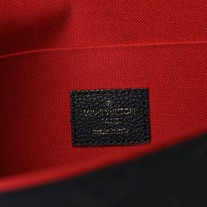 Louis Vuitton Empreinte Pochette Felicie Chain Wallet Marine Rouge 7 of 10