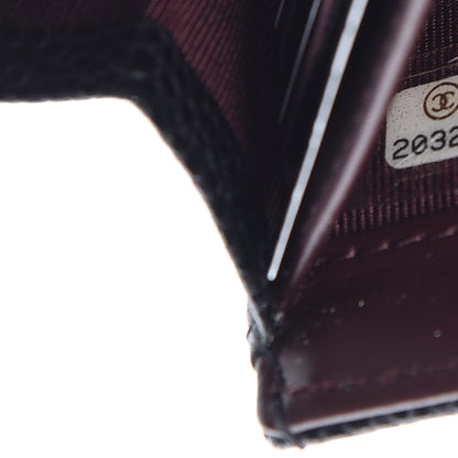 Chanel Caviar Quilted Large Gusset Flap Wallet Black 11 of 12