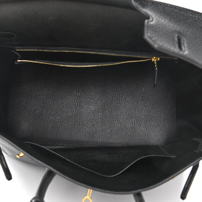 Hermes Togo Birkin 35 Black 5 of 12