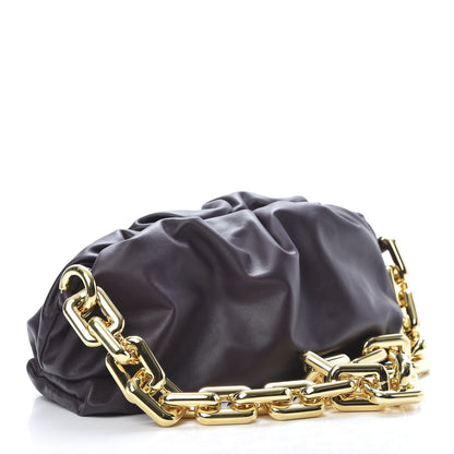 Bottega Veneta Calfskin The Pouch Chain Grape 3 of 11