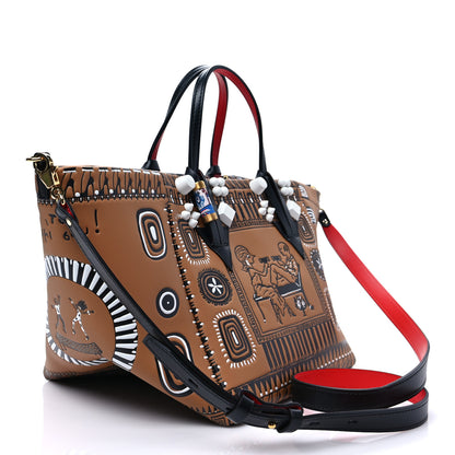 Christian Louboutin Calfskin Greekaba Small Tote Multicolor 3 of 9